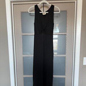 Maeve by Anthropologie Sleeveless Black Maxi Dress - Size S
